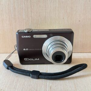 Casio Exilim EX-Z600 6.0MP Blk Digital Camera Tested Good w/Bat-Card No Charger